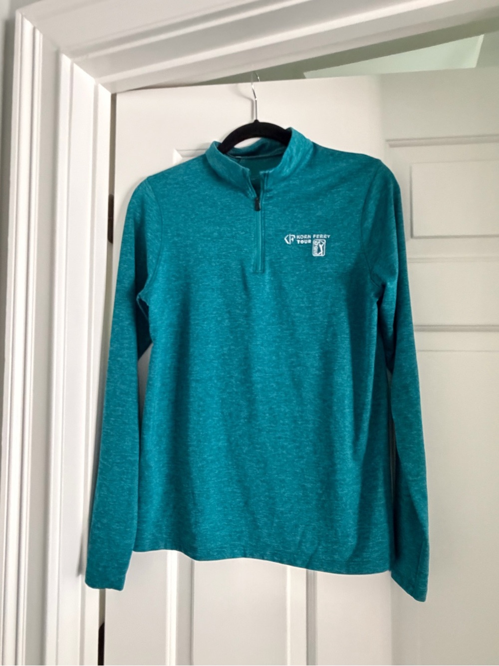Under Armour Teal Quarter-Zip Long Sleeve Pullover